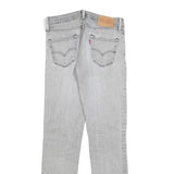 LEVI'S 511 Slim Mens Jeans Grey Slim Skinny Denim Stone Wash W30 L32 Stylish