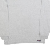 JANSPORT Mens Grey Samford University Long Sleeve Crew Neck T-Shirt M Cotton