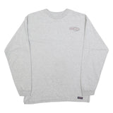 JANSPORT Mens Grey Samford University Long Sleeve Crew Neck T-Shirt M Cotton