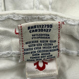 True Religion Skinny Jeans - 27W US 2 White Cotton