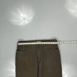 Carhartt Trousers - 34W 32L Brown Cotton