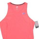 NEW BALANCE Womens Red Running Vest Size L Activewear Sports Gym Sleeveless