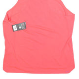 NEW BALANCE Womens Red Running Vest Size L Activewear Sports Gym Sleeveless