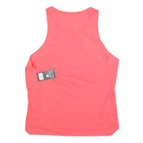 NEW BALANCE Womens Red Running Vest Size L Activewear Sports Gym Sleeveless