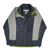 Columbia Ski Jacket - Medium Gray Polyester
