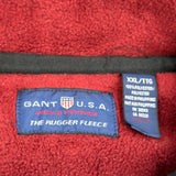 Gant Checked 1/4 Zip - 2XL Black Polyester