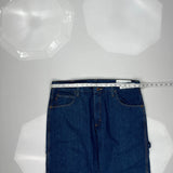 Red Kap Carpenter Pants - 38W 30L Blue Cotton