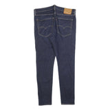 LEVI'S Mens Jeans Blue Slim Skinny Denim Medium W36 L30 Classic Zip