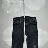 Levis Jeans - 34W 30L Black Cotton