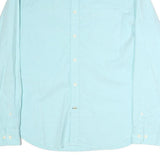 NAUTICA Mens Blue Classic Fit L Long Sleeve Cotton Shirt Casual Smart