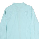 NAUTICA Mens Blue Classic Fit L Long Sleeve Cotton Shirt Casual Smart
