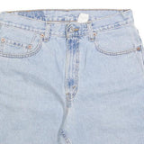 LEVI'S Mens Shorts Blue Denim Casual M W33 Classic Cotton Comfort Style