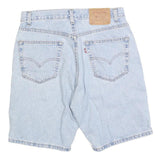 LEVI'S Mens Shorts Blue Denim Casual M W33 Classic Cotton Comfort Style