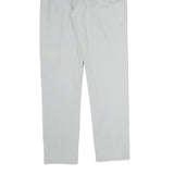 H.I.S Mens Slim Jeans White Cotton Blend Zip W25 L29 Casual Classic Fit
