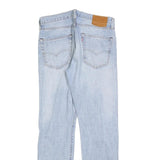 LEVI'S 502 Big E Mens Jeans Blue Regular Straight Denim Light W30 L29 Classic