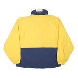 PACIFIC TRAIL Mens Yellow & Navy Classic Jacket L Polyester Blend Zip Outdoor