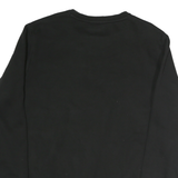 PUMA Mens Black Cotton Crew Neck XL Sweatshirt Logo Print Casual