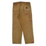 Dickies Carpenter Pants - 34W 30L Brown Cotton
