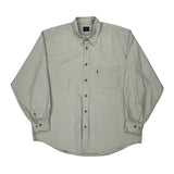 Levis Denim Shirt - Large Beige Cotton
