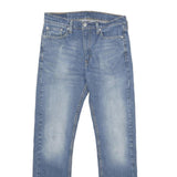 LEVI'S 513 Mens Slim Jeans Blue Denim W31 L32 Classic Zip Cotton Blend