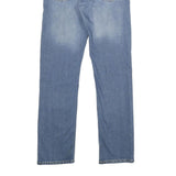 LEVI'S 513 Mens Slim Jeans Blue Denim W31 L32 Classic Zip Cotton Blend