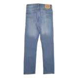 LEVI'S 513 Mens Slim Jeans Blue Denim W31 L32 Classic Zip Cotton Blend