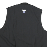 WORKRITE Mens Black Zip Jacket XL Polyester Blend Plain Workwear