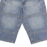 JEANS LINE Mens Shorts Blue Denim M W36 Casual Cotton Comfortable