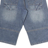 JEANS LINE Mens Shorts Blue Denim M W36 Casual Cotton Comfortable