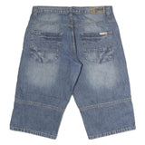 JEANS LINE Mens Shorts Blue Denim M W36 Casual Cotton Comfortable