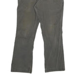 CARHARTT Mens Cotton Blend Grey Relaxed Fit Straight Leg Trousers W32 L30