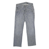 CALVIN KLEIN JEANS Mens Relaxed Blue Denim Light W32 L34 Casual Zip
