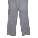 CALVIN KLEIN JEANS Mens Relaxed Blue Denim Light W32 L34 Casual Zip