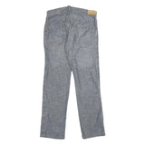 CALVIN KLEIN JEANS Mens Relaxed Blue Denim Light W32 L34 Casual Zip