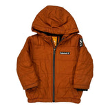 Age 3 Timberland Puffer - XS Orange Polyester