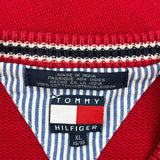 Tommy Hilfiger Sweater - XL Red Cotton