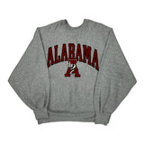 Alabama Unbranded College Sweatshirt - Large Grey Polyester Blend