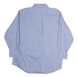 TOMMY HILFIGER Mens Blue Cotton Button-Down Shirt XL Classic Summer Look