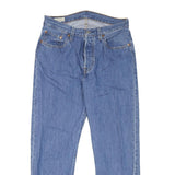 LEVI'S Womens Jeans Blue Regular Straight Denim W30 L25 Classic Button Fly