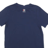 REEBOK Womens Blue Classic T-Shirt M Short Sleeve Crew Neck Cotton Blend