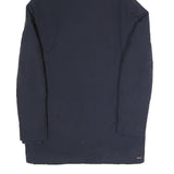 NAPAPIJRI Mens Navy Blue Outdoor Jacket S Polyester Blend Hooded Zip Casual Coat
