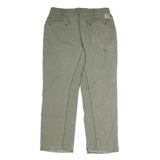CARHARTT Mens Cotton Relaxed W38 L32 Utility Trousers Workwear Casual Fit