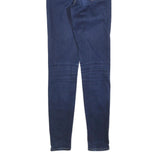 LEVI'S Womens Jeans Blue Slim Skinny Denim Medium W28 L32 Stretch Zip