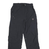 COLONIAL OUTDOOR Womens Black Regular Fit Straight Leg Trousers W28 L32 Outdoor