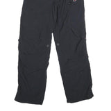 COLONIAL OUTDOOR Womens Black Regular Fit Straight Leg Trousers W28 L32 Outdoor