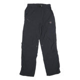 COLONIAL OUTDOOR Womens Black Regular Fit Straight Leg Trousers W28 L32 Outdoor