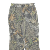 FIELDSTAFF Mens Cotton Blend Camouflage Regular Fit Straight Leg Trousers W32