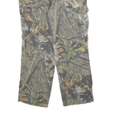 FIELDSTAFF Mens Cotton Blend Camouflage Regular Fit Straight Leg Trousers W32