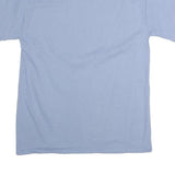 CHAMPION Mens Blue Graphic T-Shirt M Short Sleeve Crew Neck Casual Cotton