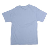 CHAMPION Mens Blue Graphic T-Shirt M Short Sleeve Crew Neck Casual Cotton